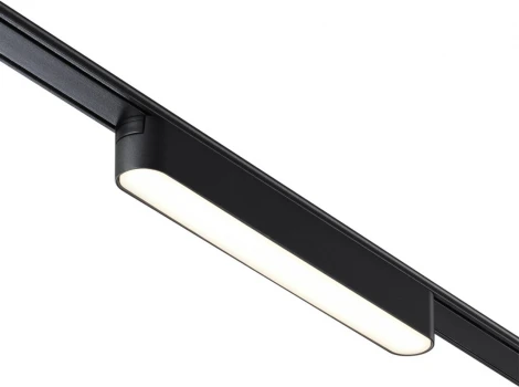Трековый светильник Novotech Smal 359238 SHINO черный для низковольтного шинопровода IP20 LED 12W 48V 720Лм 3000К