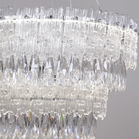 Подвесная люстра хрустальная светодиодная Reluce 08806-0.4-02