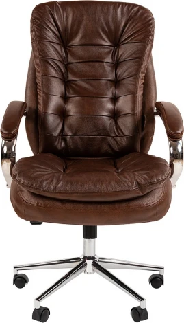 Компьютерное кресло CHAIRMAN 795 (Металл,Экокожа/Коричневый)