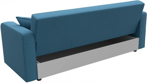 Диван-книжка Тур (Голубой/Рогожка) Лига Диванов арт.125624