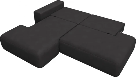 Диван угловой Лига-036 НПБ Модерн левый угол Лига Диванов (Замша) арт.127780L