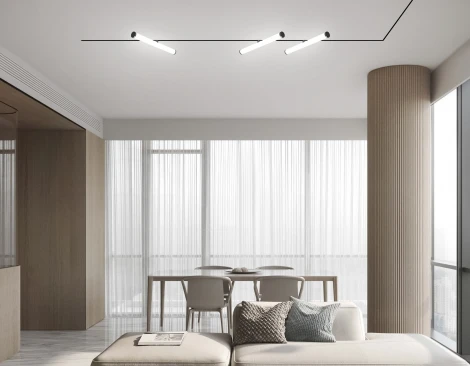 Трековый светильник магнитный светодиодный 3CCT 3000K-6000K 10W 48V Ambrella Track System GL2370