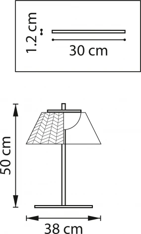 Настольная лампа Lightstar Napoli 794918 (LED, 220V, выключатель)