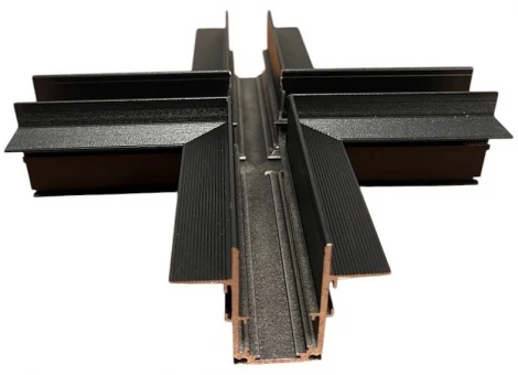 Соединитель X-образный для встраиваемого магнитного шинопровода Hesby Lighting ElDeko HSBL_0160 (48V)