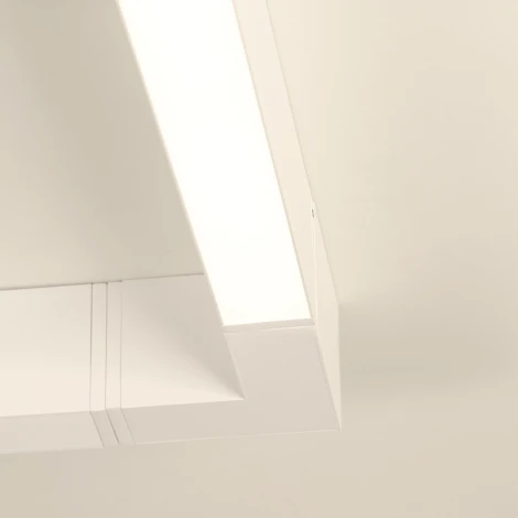 Линейный настенно-потолочный светильник LED CLIP-38-FLAT-S312-6W Warm3000 (WH, 110 deg, 24V) (Arlight, IP40 Металл) 029002