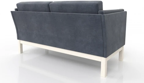 Диван Arsko Айверс М беленый дуб серый шенилл