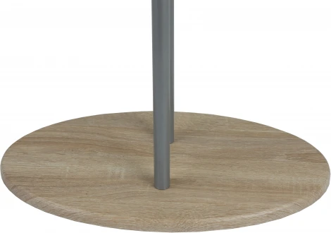 Вешалка костюмная Дэви 2 металлик/дуб сонома от фабрики Mebelik