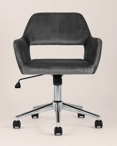 Кресло офисное Ross велюр серый УТ000003612