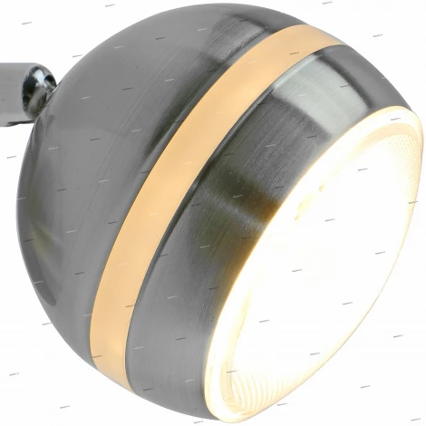 Спот Arte Lamp Venerd A6009AP-1SS (LED, 220V, выключатель, шар)