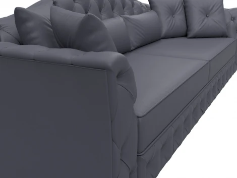 Диван прямой Артис Лига Диванов (Экокожа) арт.126373