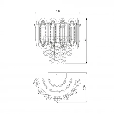 Настенный светильник Bogate's Chaleur 422/1 (LED, 220V)