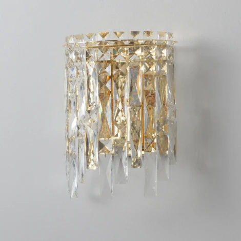Бра хрусталь Crystal Lux ABRIL AP2 GOLD