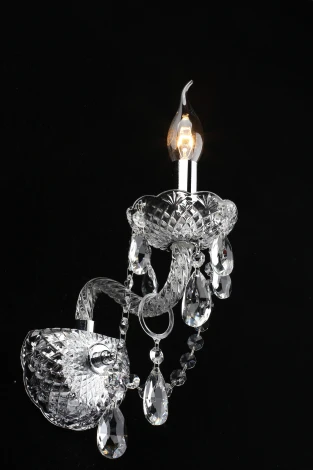 Бра Aployt Koletta APL.755.01.01 (220V, хрусталь, подвески, свеча)