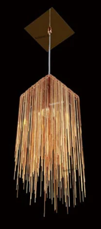 Подвесной светильник Crystal Lux Gold SP1 CUBE