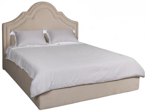 Кровать Garda Decor GD-CHARLOTTE160-2 (Бежевый)