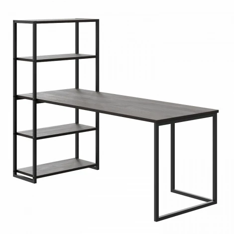 Стол письменный-стеллаж Board 1800х700 ОГОГО 636297 (черный)