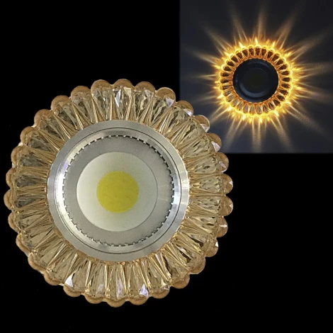 Встраиваемый точечный светильник Reluce 42230-9.0-001PL MR16+LED3W TEA (круглые)