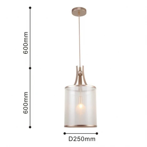 Подвесной светильник Favourite Himiko 2551-1P (220V, на проводе, круглые)