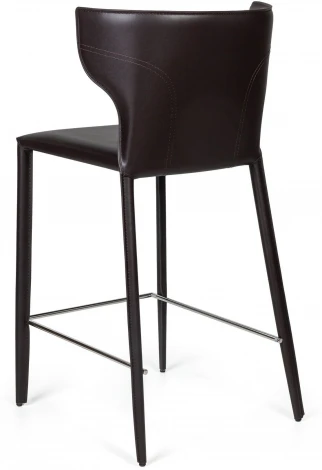 Стул полубарный Top Concept Austin, кожа коричневый