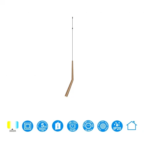 Подвесной светильник Mantra Boomerang 9356+9245 (1L)