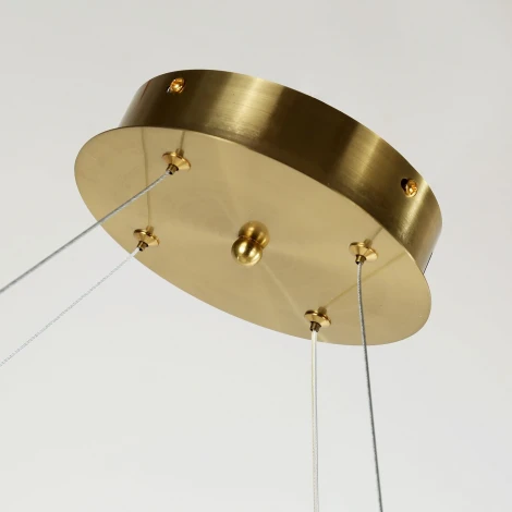 Подвесная люстра Favourite Gubbare 4014-8P (LED, 220V, на тросе, шарики, бусы)