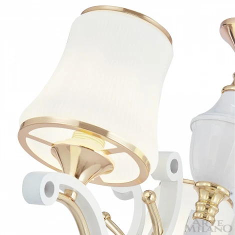 Подвесная люстра Arte Milano Florentia-3987 303987/3 Wh/Gd (220V, на цепи)