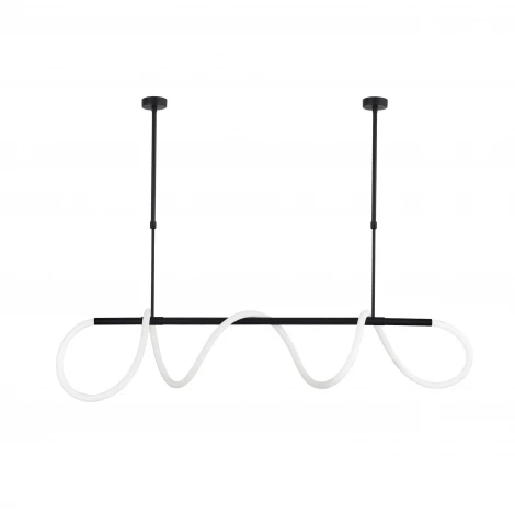 Подвесной светильник Donolux Tuba DLSP18900N1260В 70Вт неон D25xL3600мм 4000К, IP20, цвет арматуры черная