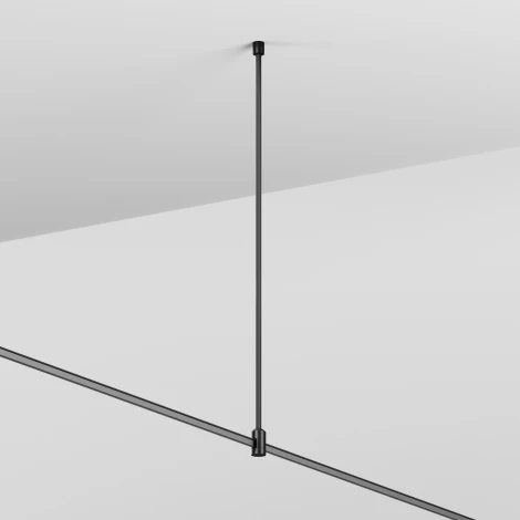 Крепление потолочное 740 мм Flexity Maytoni Accessories for tracks Flexity TRA200C-L740-11B
