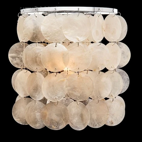 Бра 60005/1 хром/перламутр Eurosvet 60005-3535