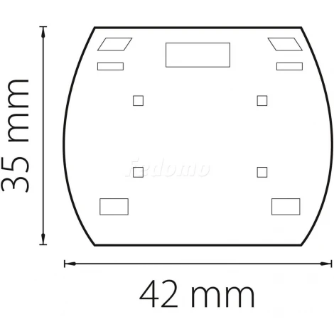 Заглушка Lightstar Barra 504166