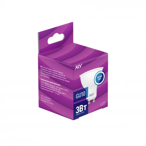 Лампочка светодиодная REV 32327 3