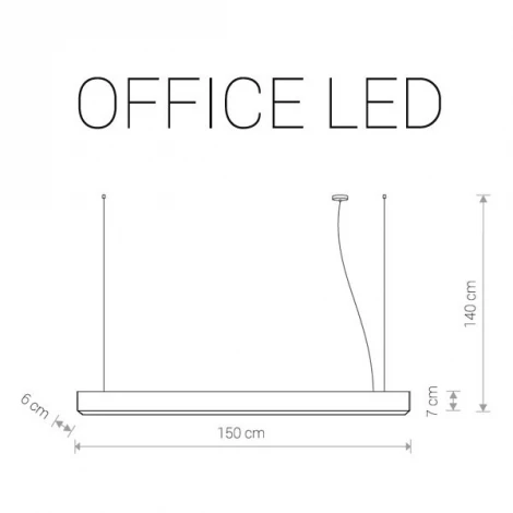 Подвесной светильник Nowodvorski Office Led 9356