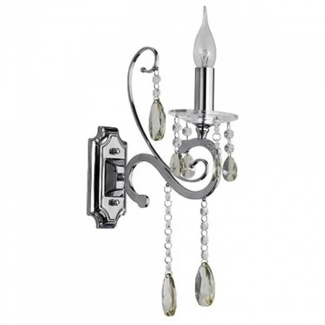 Бра Chiaro Сюзанна 458021101 (220V, хрусталь, подвески, подсвечник, свеча)