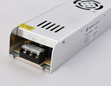 Блок питания с EMC для светодиодной ленты 12V Ambrella LED Driver 12V GS8656 360W 30A IP20 220V