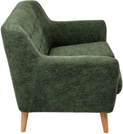 Диван Bradexhome Picasso двухместный зелёный, шенилл