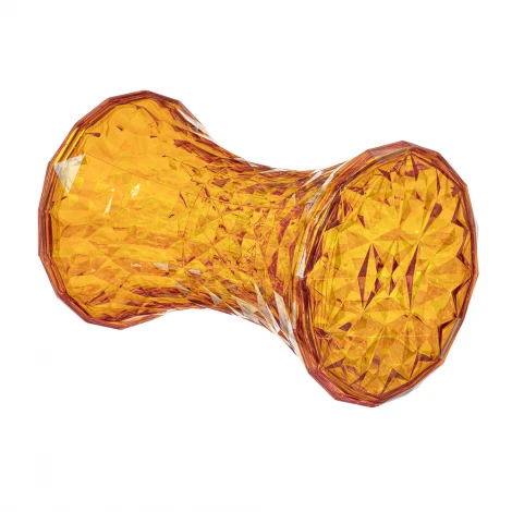 Стул-пуф Stone прозрачный серый