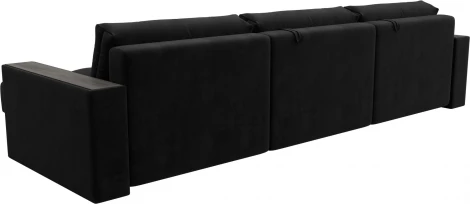 Диван угловой с декором Лига-049 НПБ Лонг Лига Диванов (Велюр) арт.128299