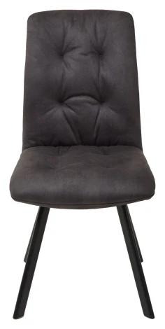 Обеденный стул M-City VILMAR DARK GREY темно-серый нубук