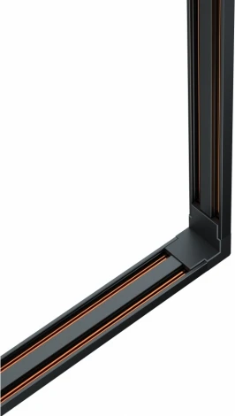 Коннектор питания внешний угловой для ультратонкого шинопровода iLedex Vision48/25 POWER CONNECT 4825-Г-TYPE-BK