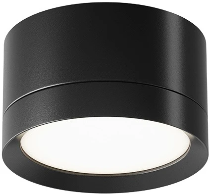 Накладной потолочный светильник Hoop GX53 1x15Вт Maytoni Technical C086CL-GX53-SRD-B (220V, круглые)