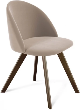 Стул Sheffilton SHT-ST35/S39 латте/темный орех