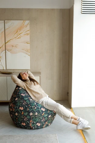 Кресло мешок Dreambag Груша Джунгли (L, Классический) 5026311