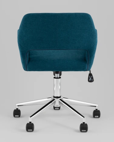 Стул офисный ROSS рогожка синий Stool Group арт.УТ000039438