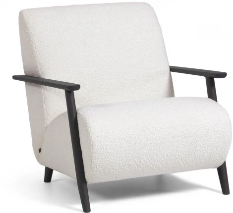 Кресло La Forma (ex Julia Grup) Meghan (Белый/ ДСП,Дерево,Сосна,Ясень,Пена,Пенополиуретан)