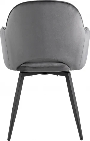 Стул Stool Group Венера вращающийся велюр серый 2 шт