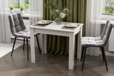 Стол обеденный Арника СО 1, белый