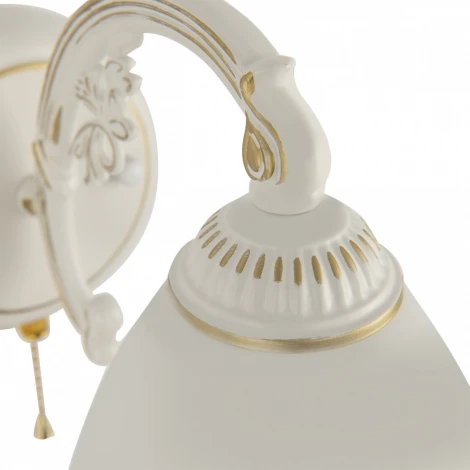 Бра с выключателем Arte Milano AM341837 341837/1W WT+G (220V)