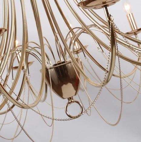 Подвесная люстра F-Promo Plini 2591-18P (220V, на цепи, свеча)