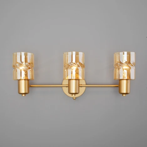 Спот на штанге Eurosvet Ansa 20120/3 перламутровое золото (220V, выключатель)