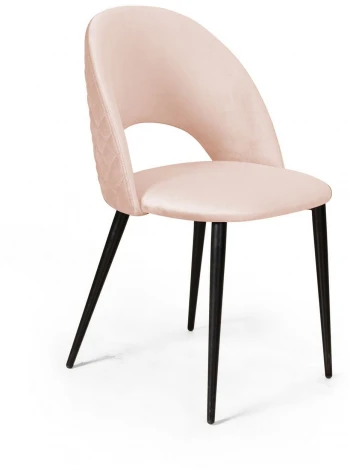 Стул Max ромб, бархат светло-бежевый 2 Top Concept custom 78024